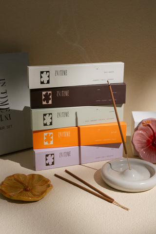The Complete Ritual Bundle | 24 Hour Incense Set + Holder