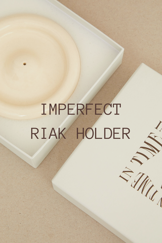 Imperfect Riak Incense Holder